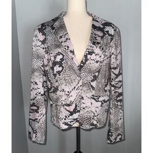 Boston Proper multi-color blazer - size 16